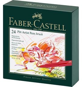Bút cọ Pitt Artist Studio Box, B, 24 Màu